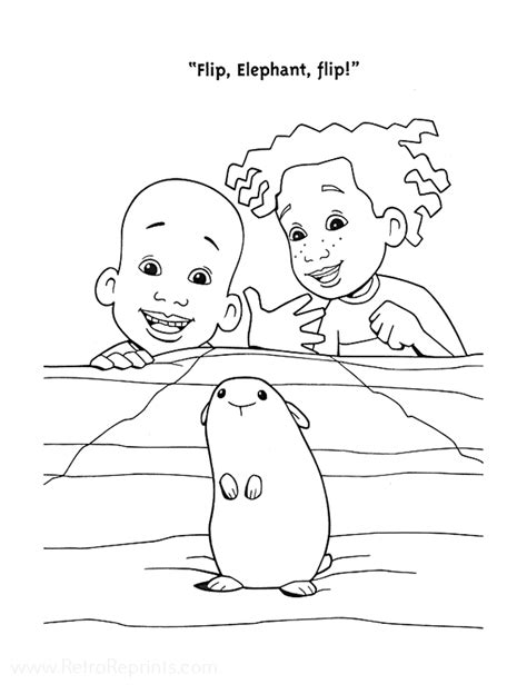 Little Bill Coloring Pages | Coloring Books at Retro Reprints - The ...