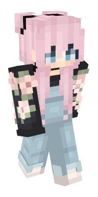 Pink Hair Minecraft‐Skins | NameMC | Minecraft skins cute, Minecraft ...