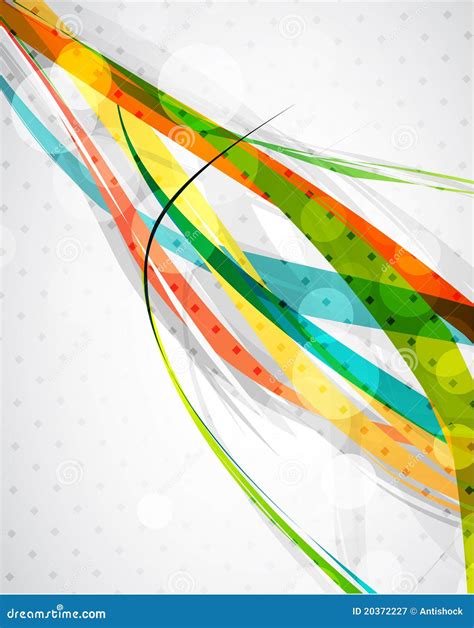 Abstract Color Lines. Vector Background Stock Vector - Illustration of ...