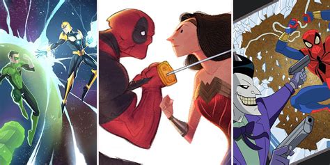 The Art Of War: 20 Marvel Vs DC Fan Art Fights We Wish Were Real