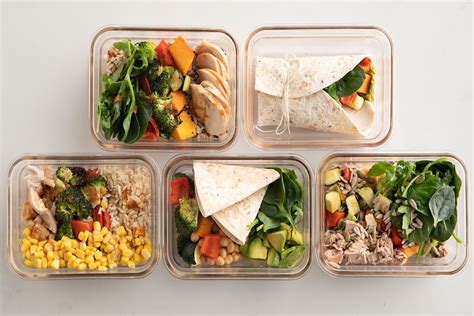 5 easy and healthy meal prep lunch ideas recipes