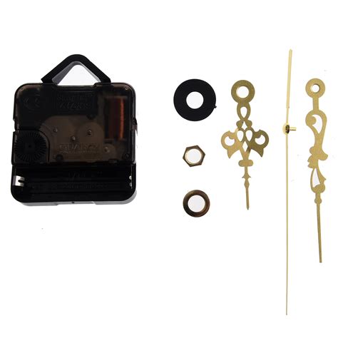 Quartz Clock Movement Mechanism DIY Repair Parts Gold-in Clock Parts ...