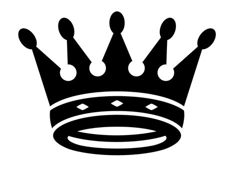 180 Queen Crown Silhouette Svg SVG PNG EPS DXF File