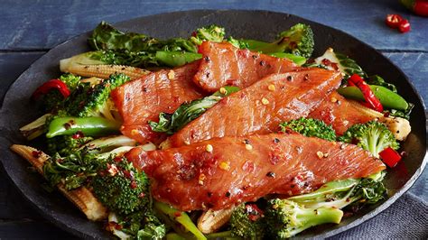 Candied Salmon Stir Fry | Candied Salmon Recipe | True North Seafood