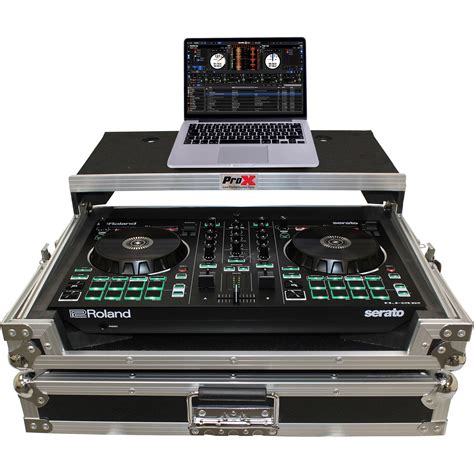 ProX X-DJ202LT Flight Case with Shelf for Roland DJ-202