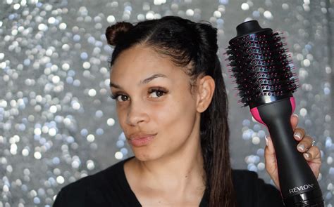 Product Review: Revlon One Step Blow Dry Brush On Long Hair