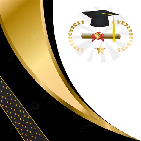 Square Graduation Banner Background Design Vector, Graduation Banner ...