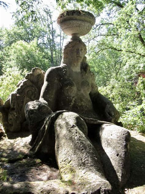 Bomarzo Monster Park in Italy (Bomarzo Parco dei Mostri - Sacro Bosco ...