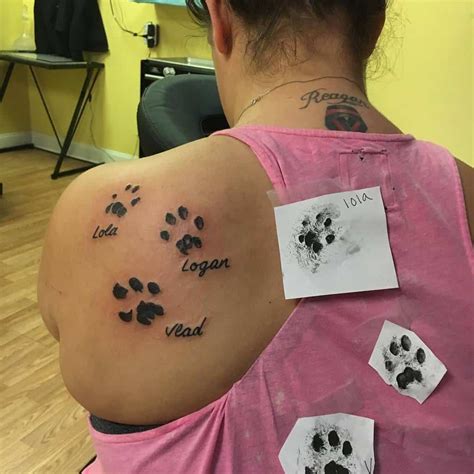 Cat Paw Print Tattoo – KeepingDog