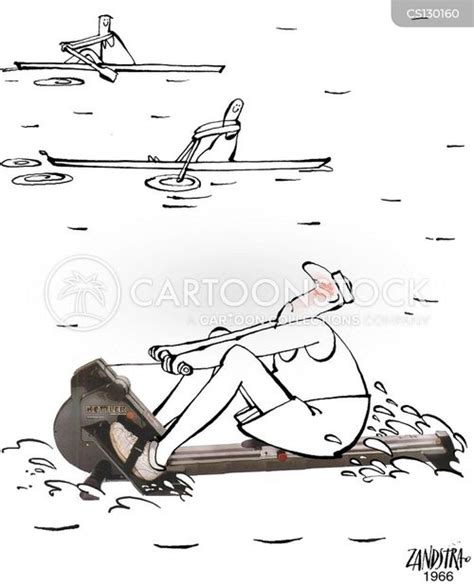 Rowing Machine Cartoons and Comics - funny pictures from CartoonStock