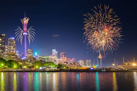 Canada Day Fireworks 2021 Toronto - bmp-o