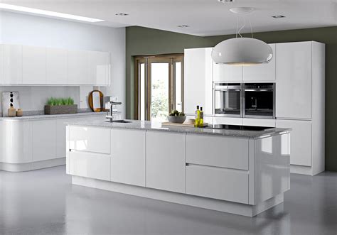 white gloss kitchen ideas