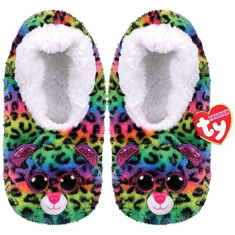 Dotty - Leopard Slippers S/M/L :: Official Ty Store