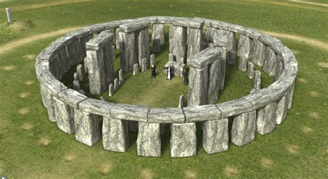 Stonehenge (Great Britain, Bronze Age) - 3D scene - Mozaik Digital ...