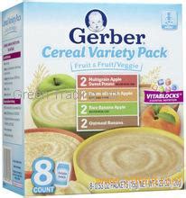 Gerber 2nd Foods Baby Cereal - Variety Pack Available,Germany price ...