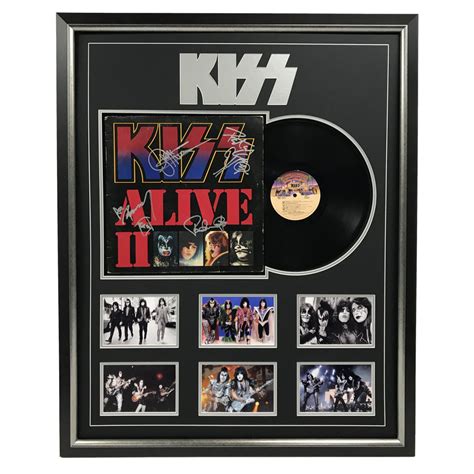 Kiss Signed & Framed Album Cover | Taylormade Memorabilia | Sports ...