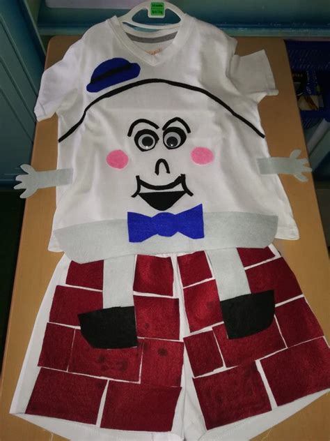 Humpty dumpty costume | Nursery rhyme costume, Kids costumes, Dress up day