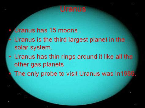 uranus pictures and facts | view original image ) | The Sun, the Moon ...