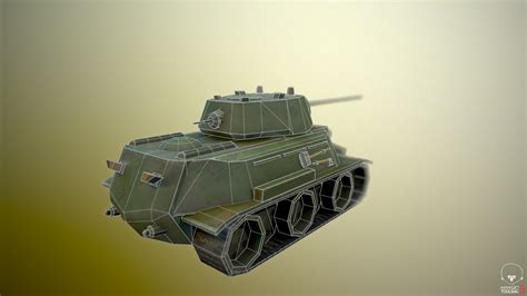 MT-25 USSR Toon Tank -Big- | GameDev Market