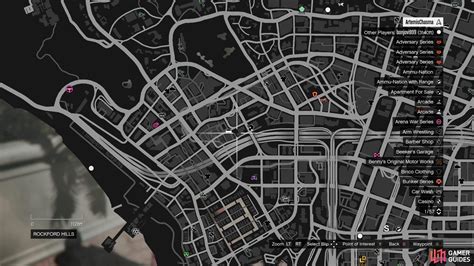 Gta 5 Car Locations Map