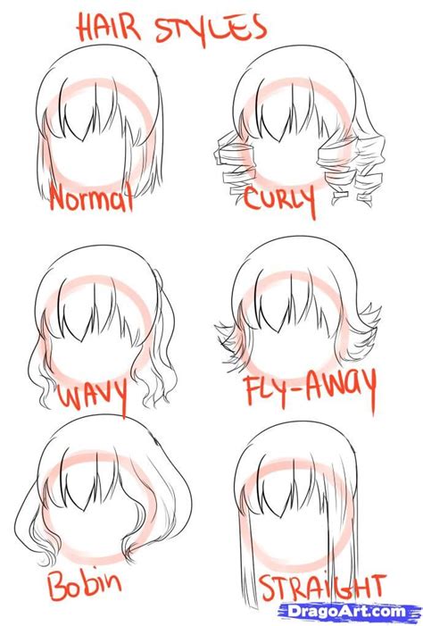 464 best Anime Hairstyles images on Pinterest | Draw, Drawing and Sew