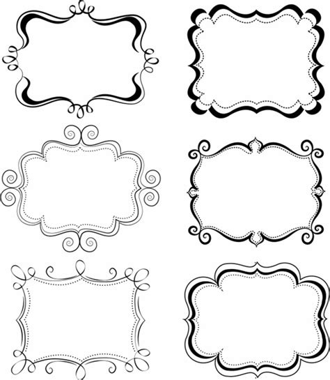 Scroll Frame Vector at GetDrawings | Free download