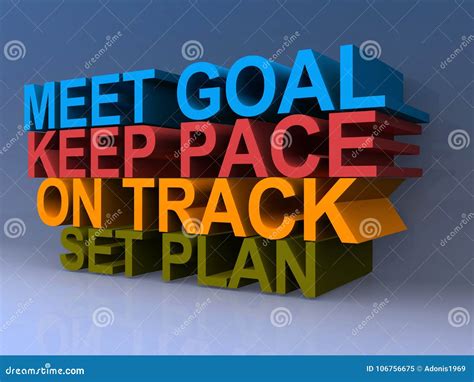 Motivational sign stock illustration. Illustration of pace - 106756675