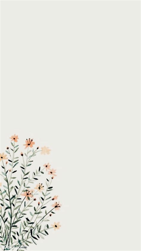 Aesthetic Flowers Simple Wallpapers