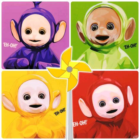 Teletubbies 25th Anniversary Wall Art by purpleTinkywinky on DeviantArt