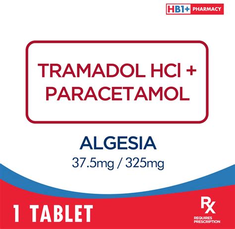 Algesia 37.5mg / 325mg Tablet - | NCCC Online Store