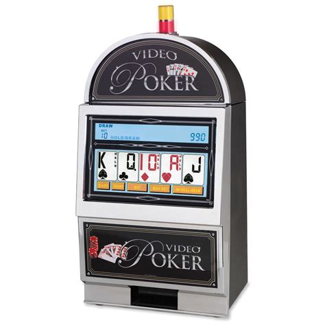 The Touchscreen Home Video Poker Machine - Hammacher Schlemmer