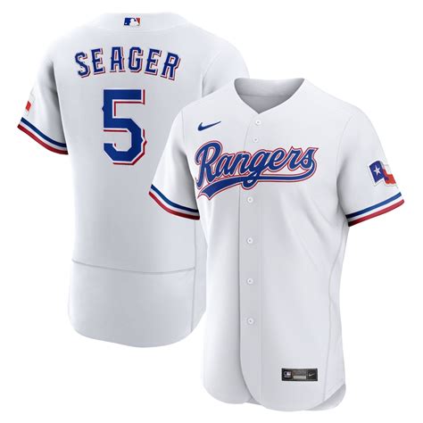 Corey Seager Texas Rangers Home Authentic Player Jersey - White - HomeFavo