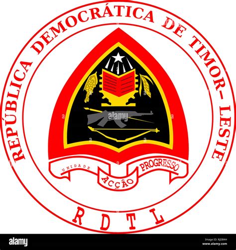 National coat of arms of the Democratic Republic of Timor-Leste - East ...