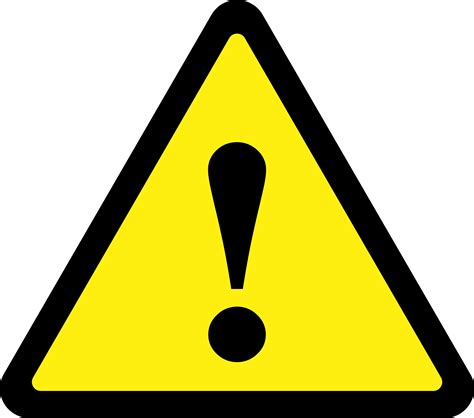 Warning Triangle - ClipArt Best