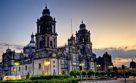 Mexico City Cathedral, black cathedral, Architecture, hdr, north ...