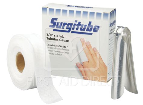 SURGITUBE, TUBULAR GAUZE w/APPLICATOR, (1 OR 2), 2.2 cm x 4.6 m - First ...