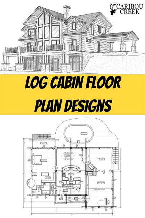 Design Your Perfect Log Cabin Layout | Log home floor plans, Log cabin ...