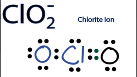 ClO2- Lewis Structure - How to Draw the Lewis Structure for ClO2 ...