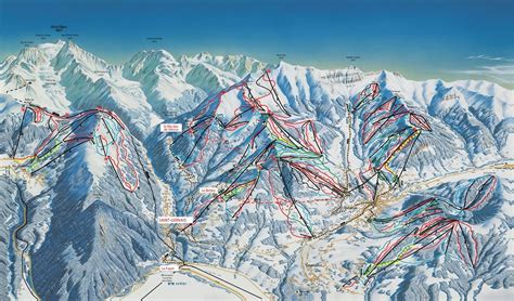 Saint Gervais - Piste Map & Ski Area Info for this fantastic French Resort