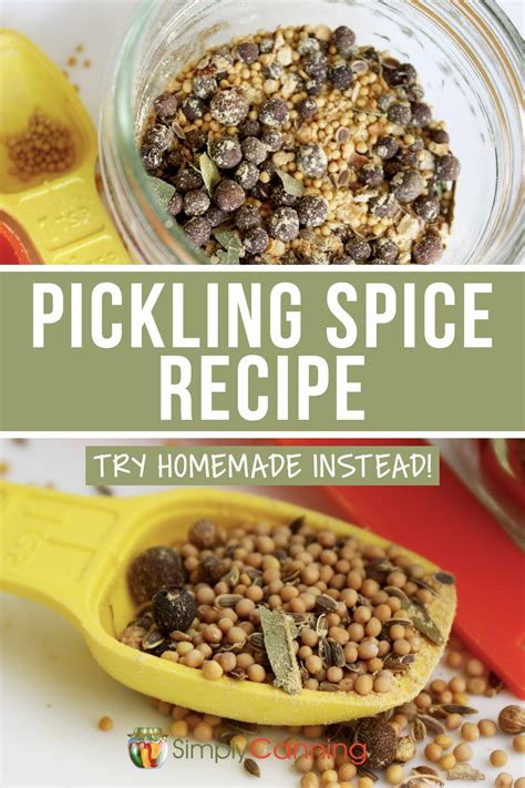 Pickling Spice Recipe for Free from SimplyCanning.com. Get Inspired ...