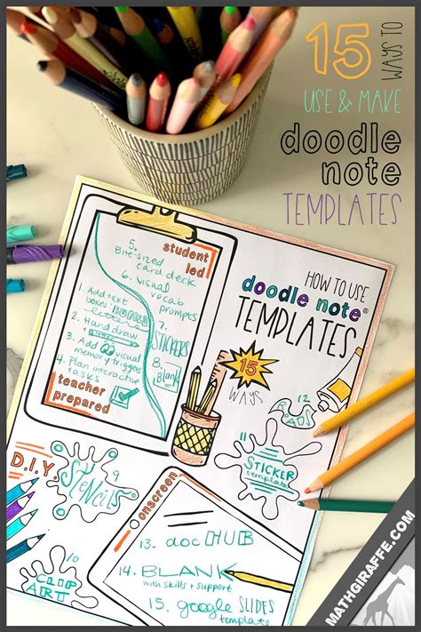 How to Use Doodle Note Templates