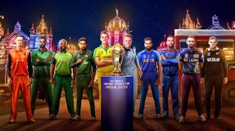 ICC Releases Poster for ODI World Cup 2023 in India, Features Captain ...