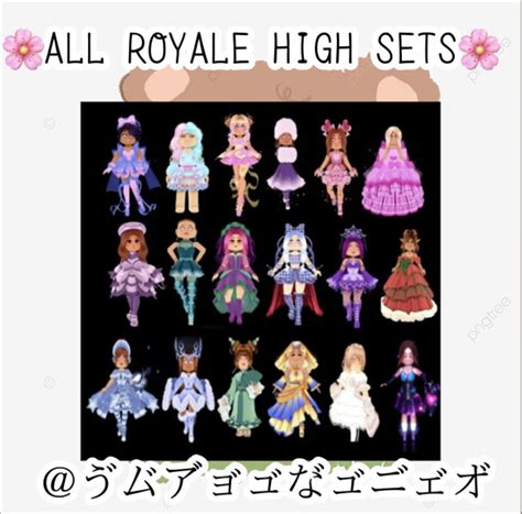 🌸ALL ROYALE HIGH SETS 🌸, Video Gaming, Video Games, Others on Carousell