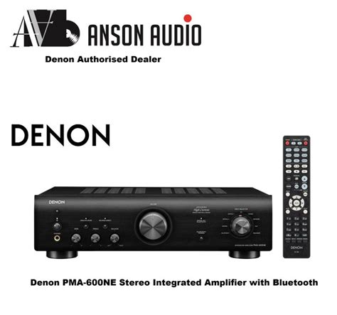 Denon PMA-600NE Stereo Integrated Amplifier with Bluetooth | Lazada ...