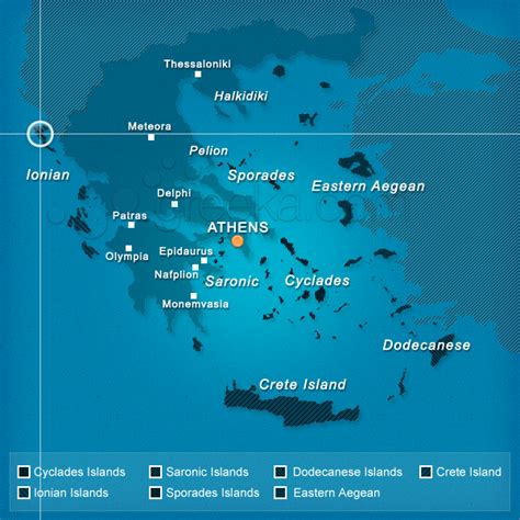 Map of Corfu island, Greece - Greeka.com