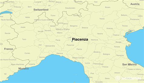 Where is Piacenza, Italy? / Piacenza, Emilia-Romagna Map - WorldAtlas.com