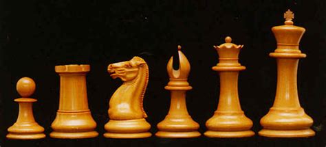 The standardization of chess set design