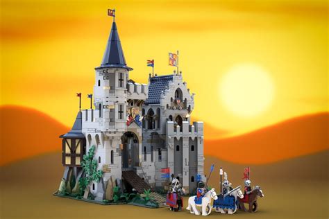 Lego medieval castle building sets - roomog