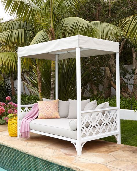 MADE IN THE SHADE: A CANOPY-COVERED OUTDOOR DAYBED MADE FOR LOUNGING ...