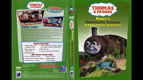 Thomas Friends DVD Percy's Chocolate Crunch And Adventures New Factory ...